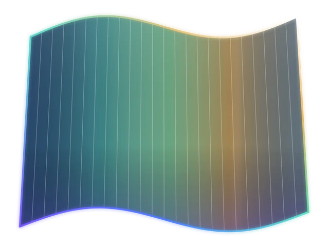 AlphaFlex flexible perovskite film